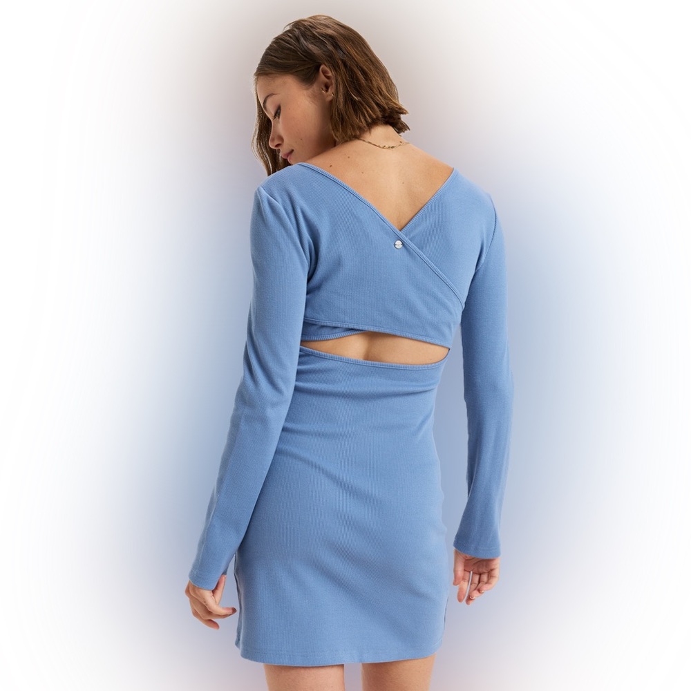Roxy Good Keepsake Long Sleeve Mini Dress